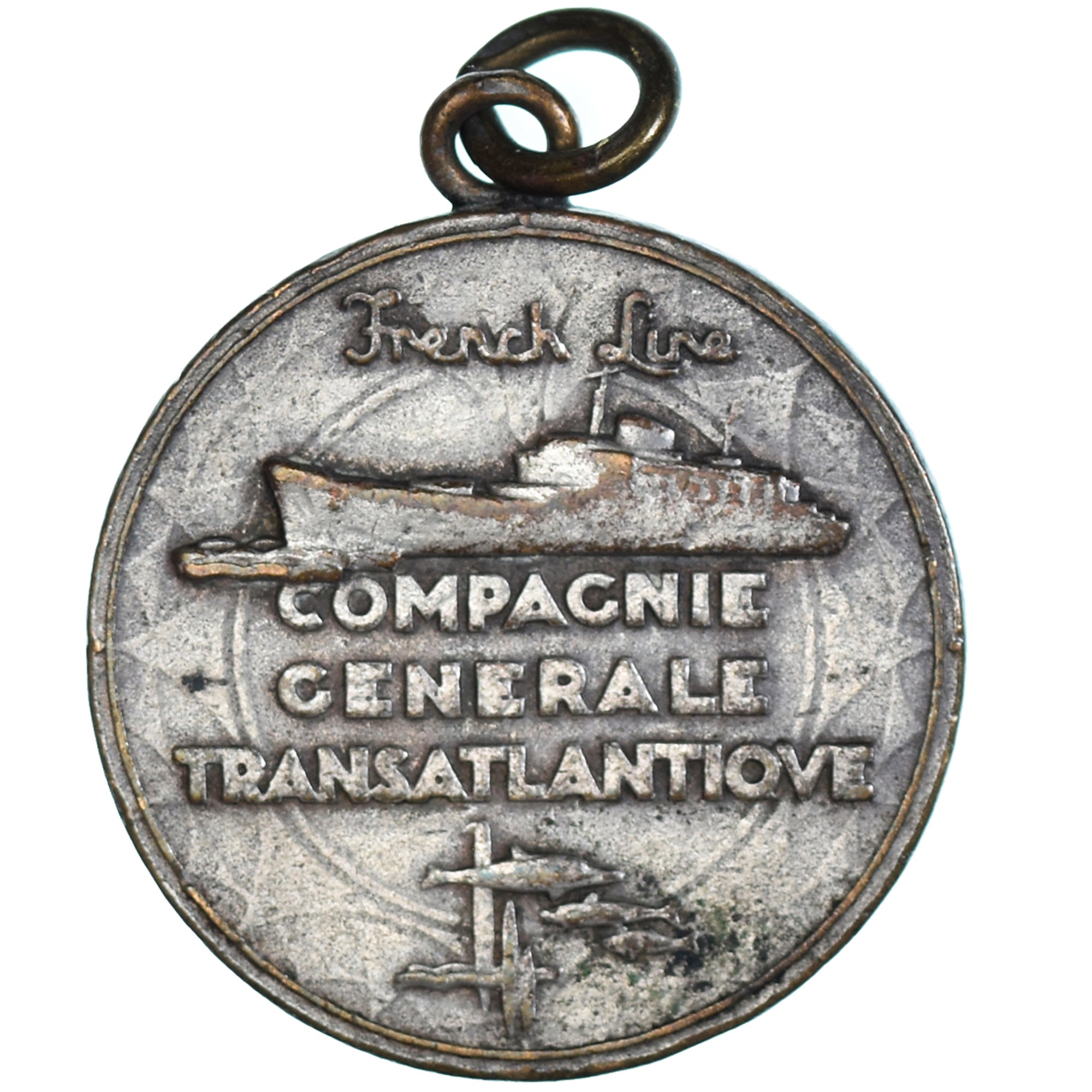 France, Medal, Compagnie Générale Transatlantique, Flandre, Shipping, Renard