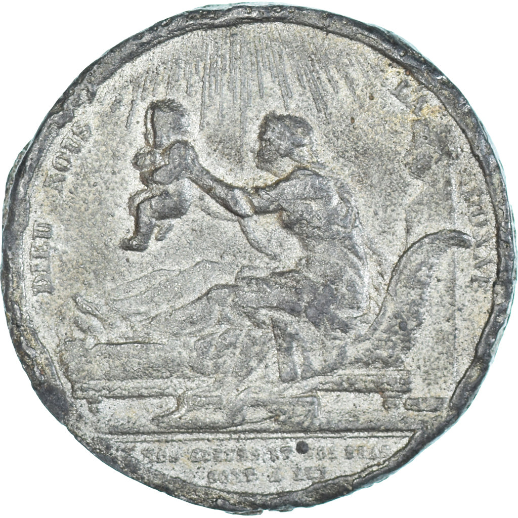 France, Medal, Naissance du Comte de Chambord, History, 1820, Gayrard, F(12-15)