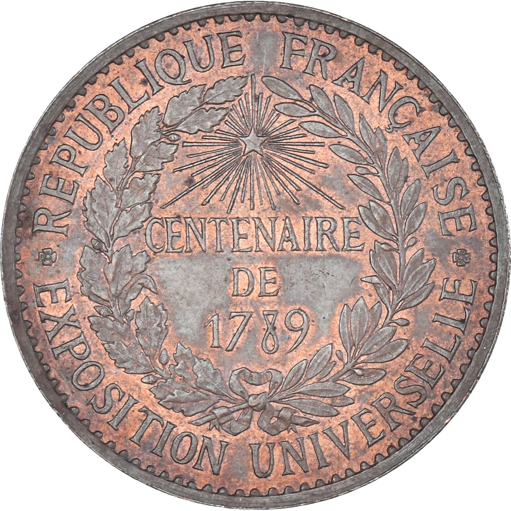 France, Token, Exposition universelle de Paris, Arts & Culture, 1889, Barre