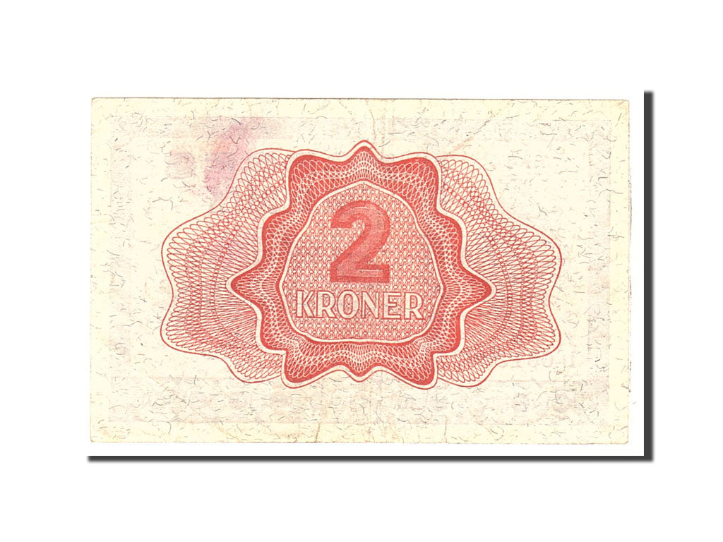 Norway, 2 Kroner, 1944, Undated, KM:16a1, EF(40-45)