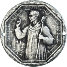 Frankreich, Medaille, Saint Bernard de Menton, Patron des Skieurs, Religions &