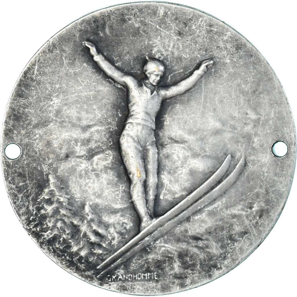 Frankreich, Medaille, Saint Bernard de Menton, Patron des Skieurs, Religions &