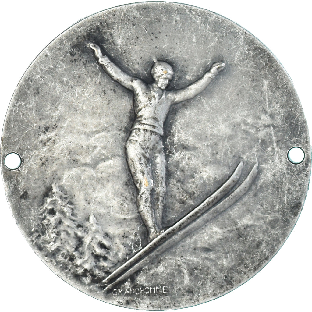 Frankreich, Medaille, Saint Bernard de Menton, Patron des Skieurs, Religions &