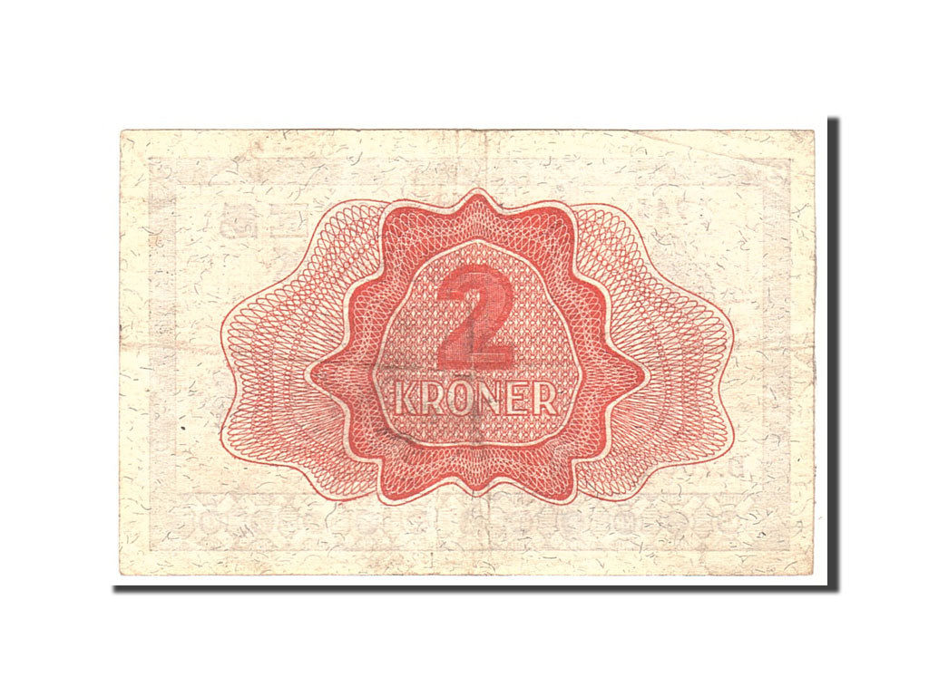 Norway, 2 Kroner, 1945, Undated, KM:16a1, EF(40-45)