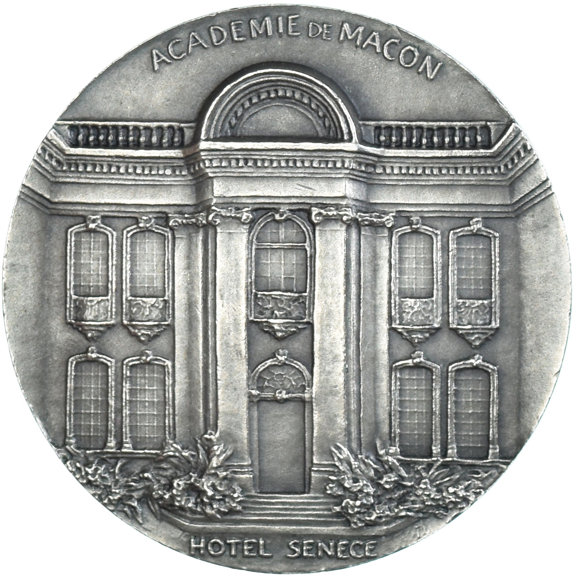 France, Medal, Académie de Mâcon, Hôtel Senecé, Dubois.H, AU(55-58)