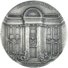 France, Medal, Académie de Mâcon, Hôtel Senecé, Dubois.H, AU(55-58)