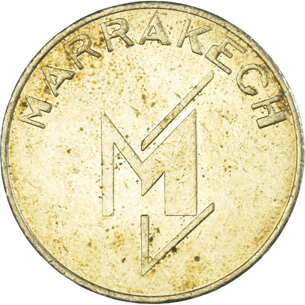 Maroc, Jeton, Le Grand Casino La Mamounia Marrakech, 10 Dirhams, Game Token