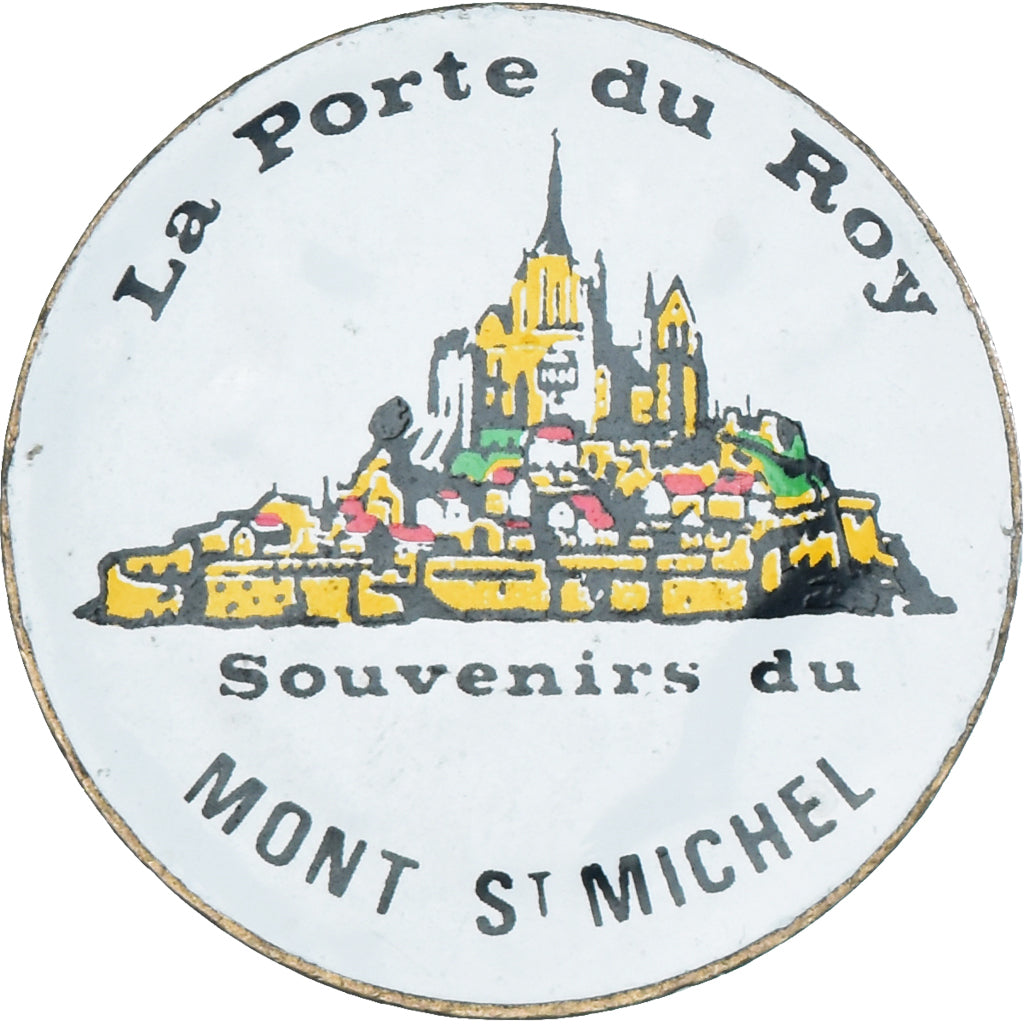 France, Token, 10 FRANCS Mathieu, La Porte du Roy, Mont Saint-Michel, Publicity