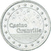 Francia, ficha, Casino de Granville, 50 Centimes de Franc, Game Token, BB