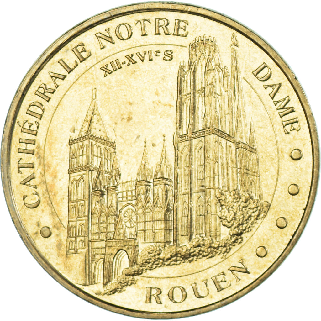 France, Token, 76/ Cathédrale Notre-Dame - Rouen, 2018, MDP, AU(55-58)