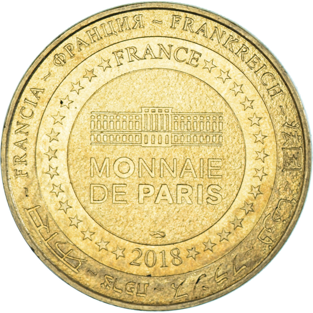 France, Token, 76/ Cathédrale Notre-Dame - Rouen, 2018, MDP, AU(55-58)