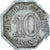 Moneta, Francia, Chambre de Commerce, ,, Bayonne, 10 Centimes, 1920, MB+