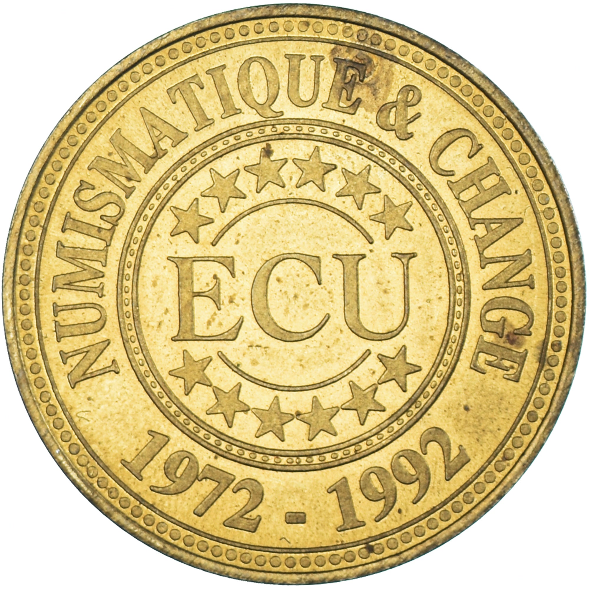 France, Ecu, Euro des Villes, 1992, Numismatique et change - 20ème