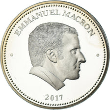 France, Medal, Emmanuel Macron, Président de la République, Politics, 2017