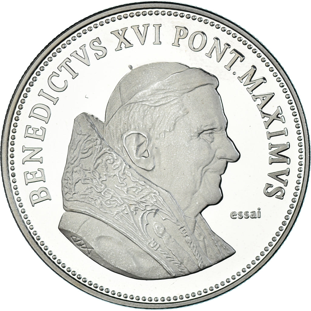 Vatican, Medal, Benoit XVI, 150ème Anniversaire des Apparitions, Lourdes 2008