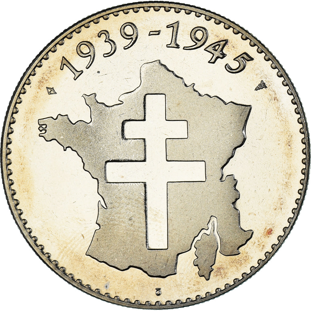 Francia, medalla, Paris libéré - 25 Aout 1944, WAR, 1939-1945, SC+, Cobre -