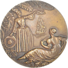 France, Medal, Compagnie Générale Transatlantique, Antilles, Shipping