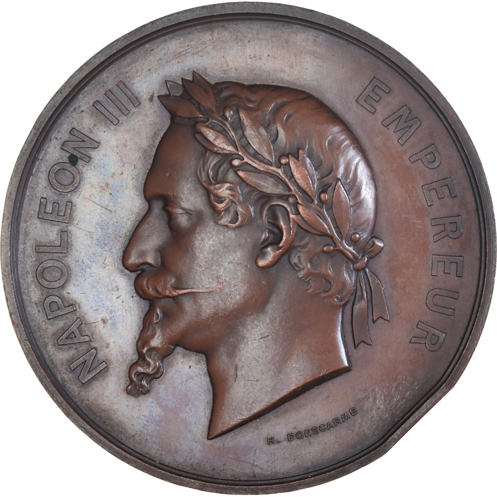 France, Medal, Napoléon III, Annexion des Communes Suburbaines, History, 1859
