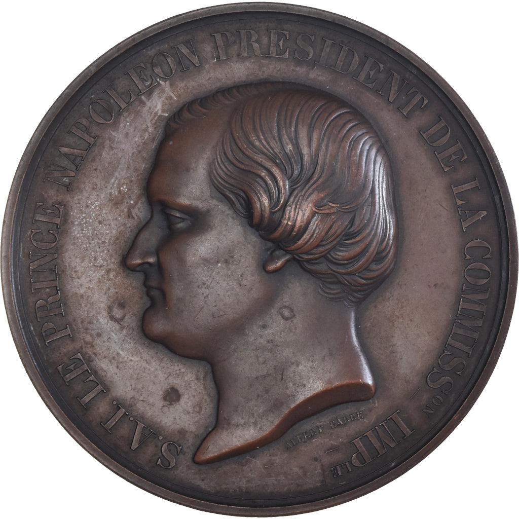France, Medal, Le Prince Napoléon, Président de la Commission Impériale