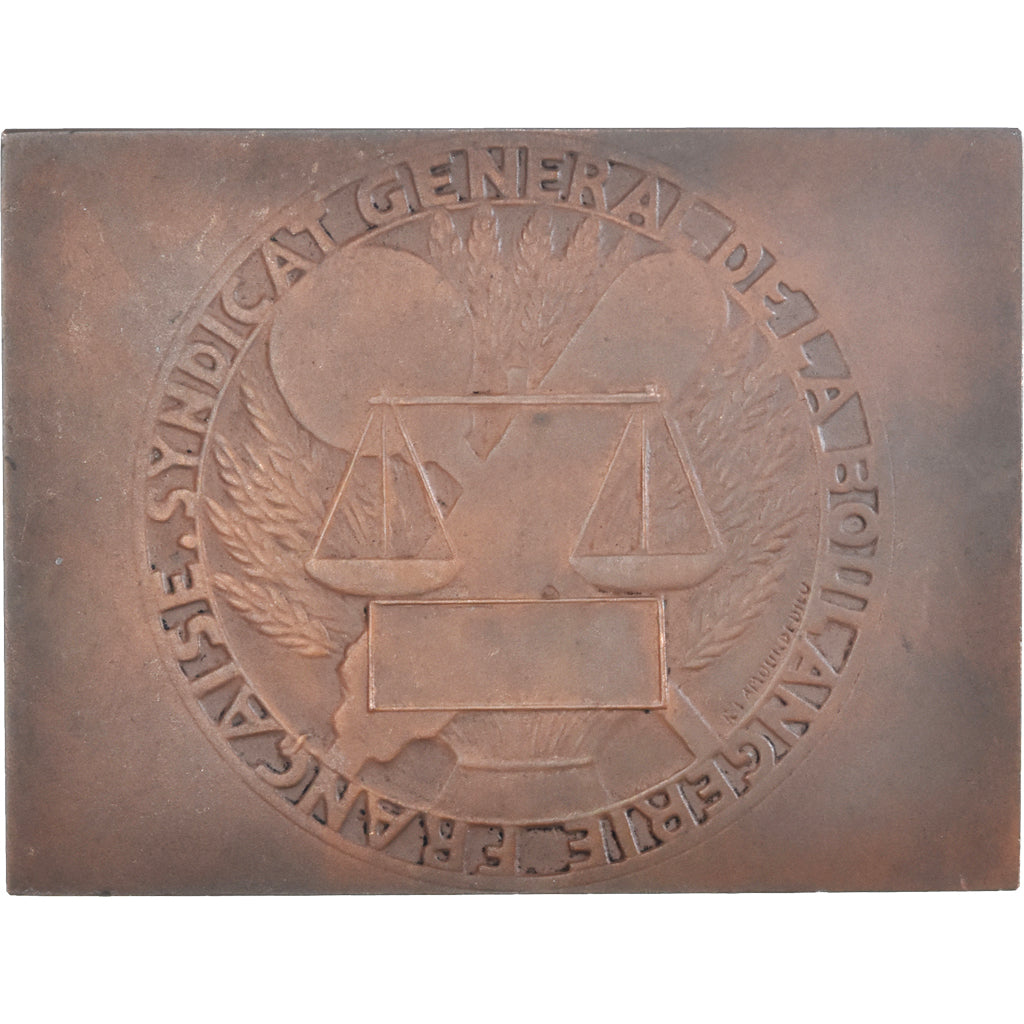 France, Medal, Syndicat Général de la Boulangerie Française, Business &