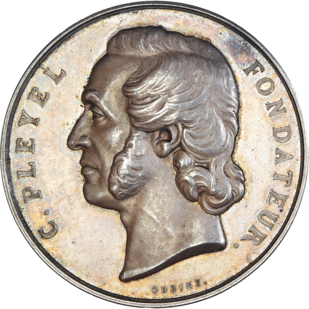 France, Medal, Second Empire, Pleyel et Wolff, Facteurs de Pianos, 1861