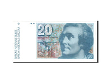 Banknote, Switzerland, 20 Franken, 1990, Undated, KM:55i, AU(50-53)