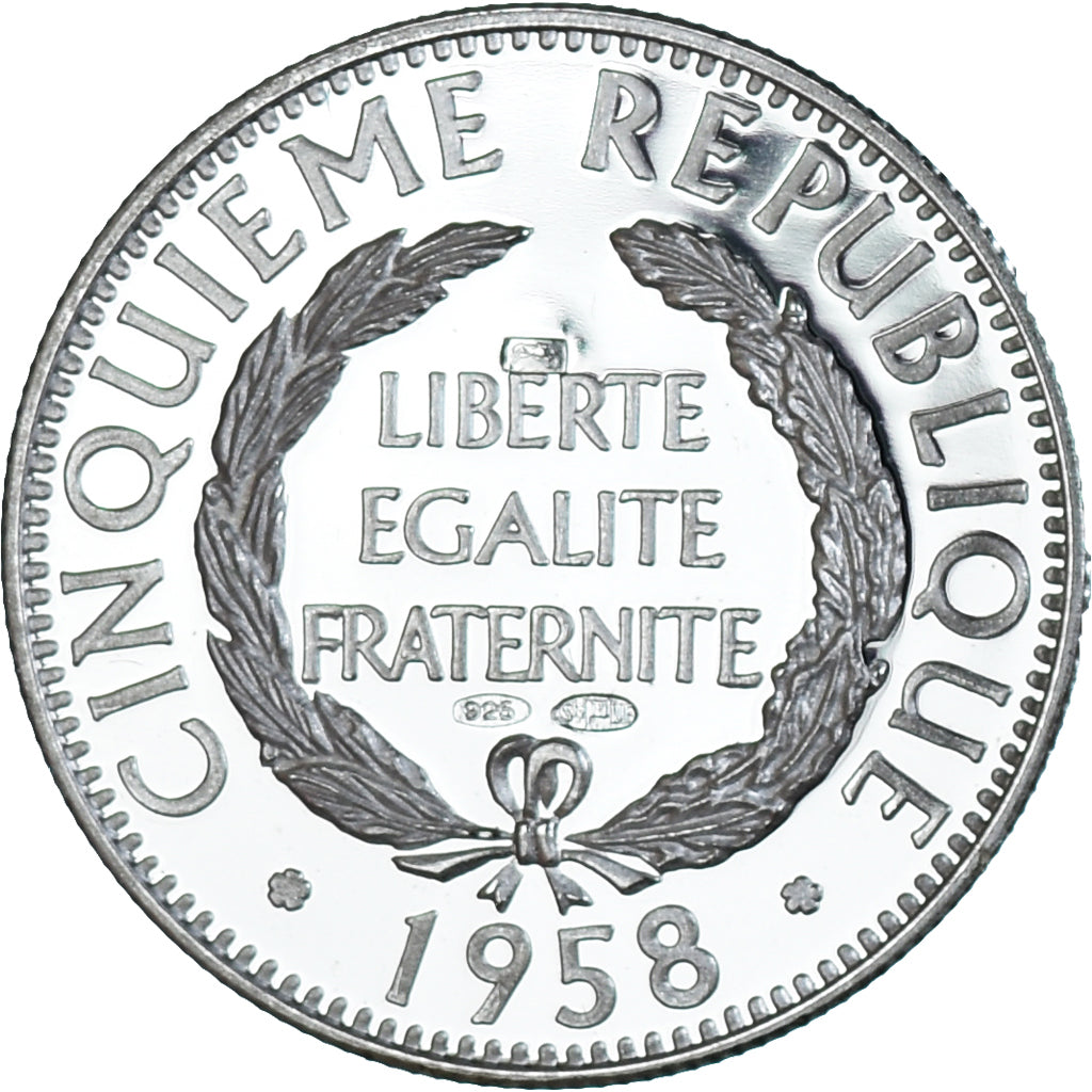 France, Medal, François Mitterrand, Politics, 1981, MS(65-70), Silver