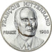 France, Medal, François Mitterrand, Politics, 1988, MS(65-70), Silver