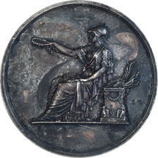 Frankrijk, Medaille, Prix d'Ecriture, Arts & Culture, 1890, Brenet, ZF+, Zilver