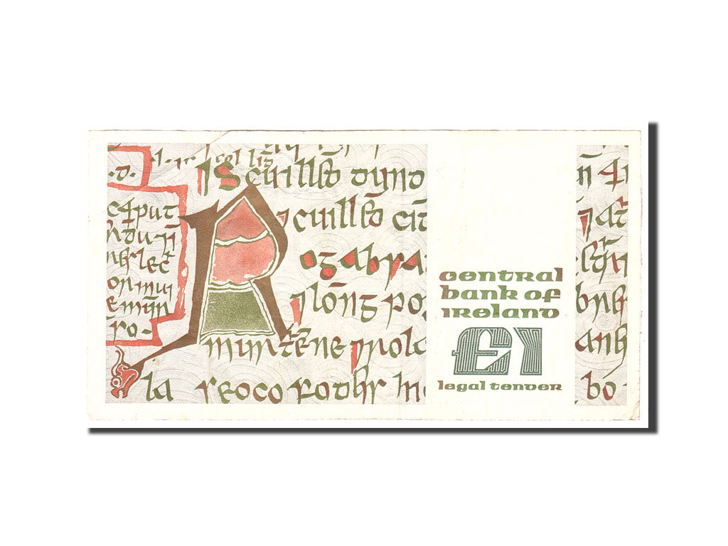 Banknote, Ireland - Republic, 1 Pound, 1977, 1977-10-11, KM:70a, VF(30-35)