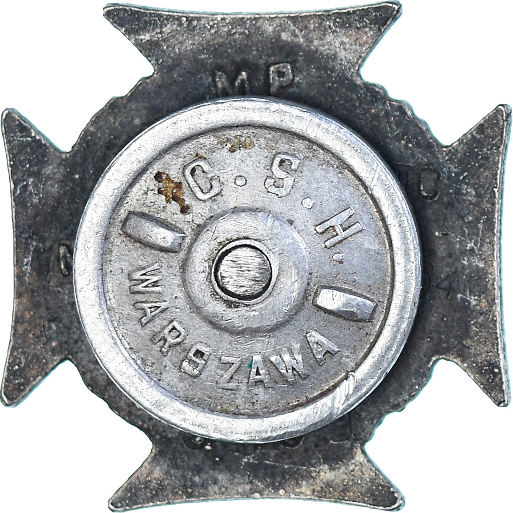Poland, Medal, Scouts, Croix de Promesse, VF(20-25), Silvered bronze