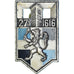 France, 27ème Régiment d'Infanterie 1616, Military, Broche, Very Good Quality