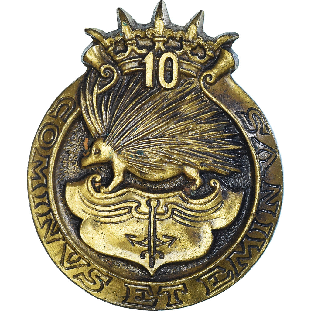 France, 10ème Centre de Sélection, Military, Broche, Excellent Quality, Drago