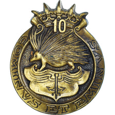 France, 10ème Centre de Sélection, Military, Broche, Excellent Quality, Drago