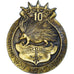 France, 10ème Centre de Sélection, Military, Broche, Excellent Quality, Drago