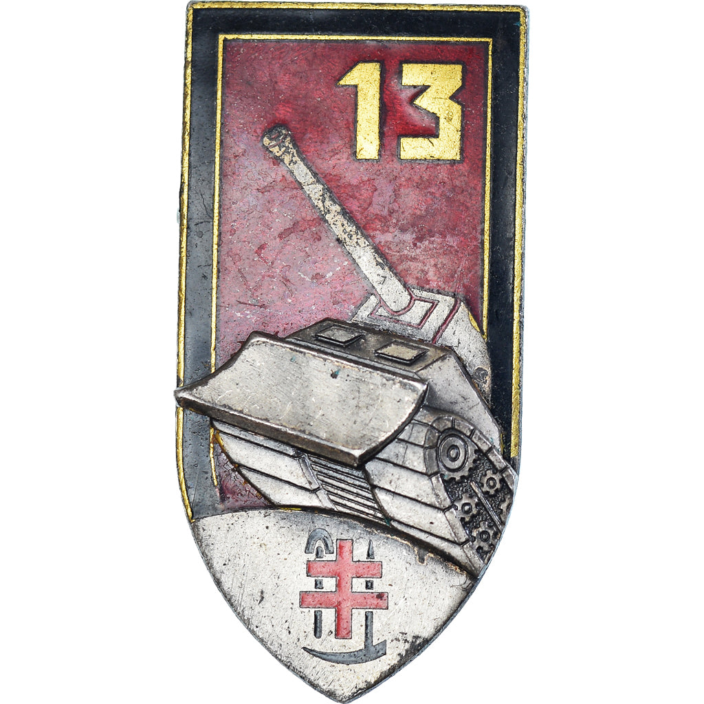 France, 13ème Régiment du Génie, Military, Broche, Very Good Quality, Andor