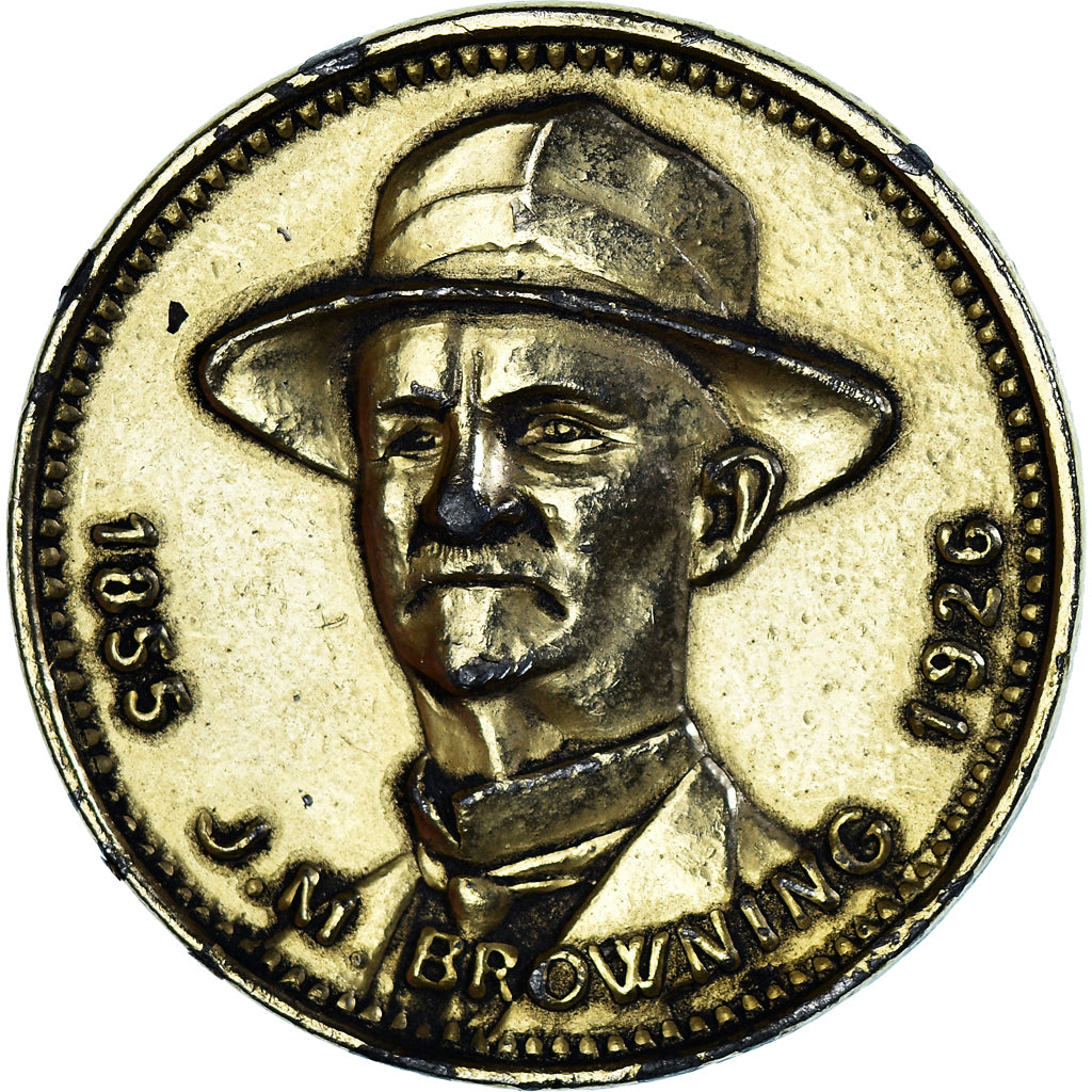 France, Medal, John M. Browning, Business & industry, Gazette des Armes