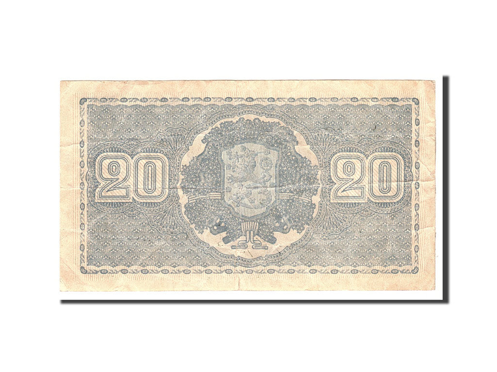 Finland, 20 Markkaa, 1945, Undated, KM:78a, VF(20-25)