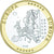 Watykan, medal, L'Europe, Jean-Paul II, 2004, MS(65-70), Srebro