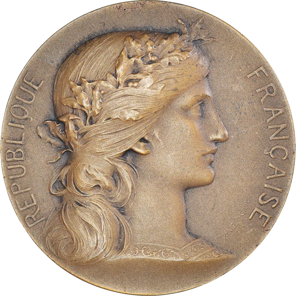 France, Médaille, Ligue Maritime Française, Shipping, Caqué, FDC, Bronze