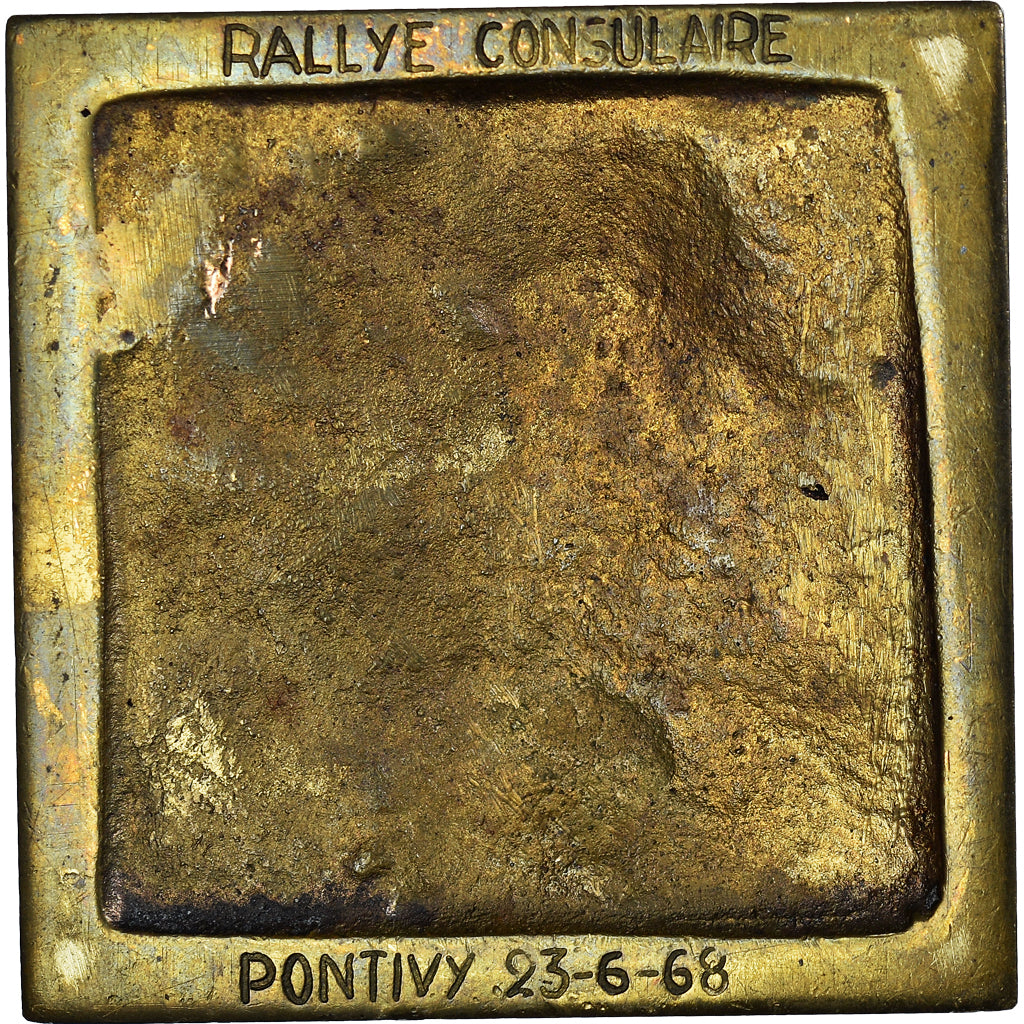 Frankreich, Medaille, Rallye Consulaire de Pontivy, Sports & leisure, 1968, SS+