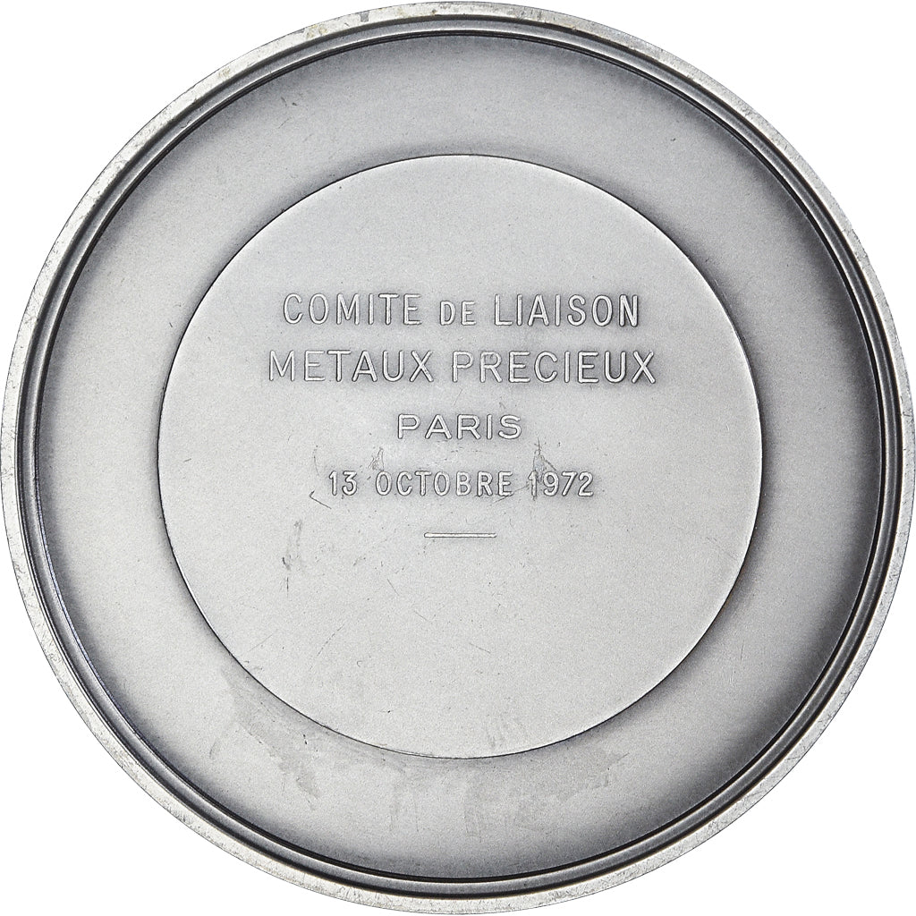 France, Medal, Ile de la Cité, Notre Dame, Paris, Arts & Culture, 1972, Turin