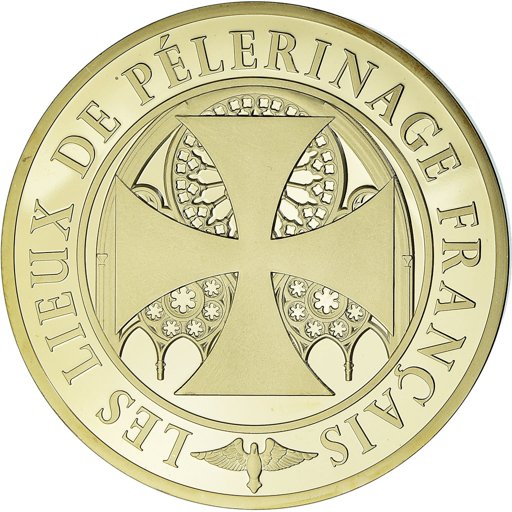 France, Médaille, Lourdes, Lieu de Pélerinage Français, Religions & beliefs