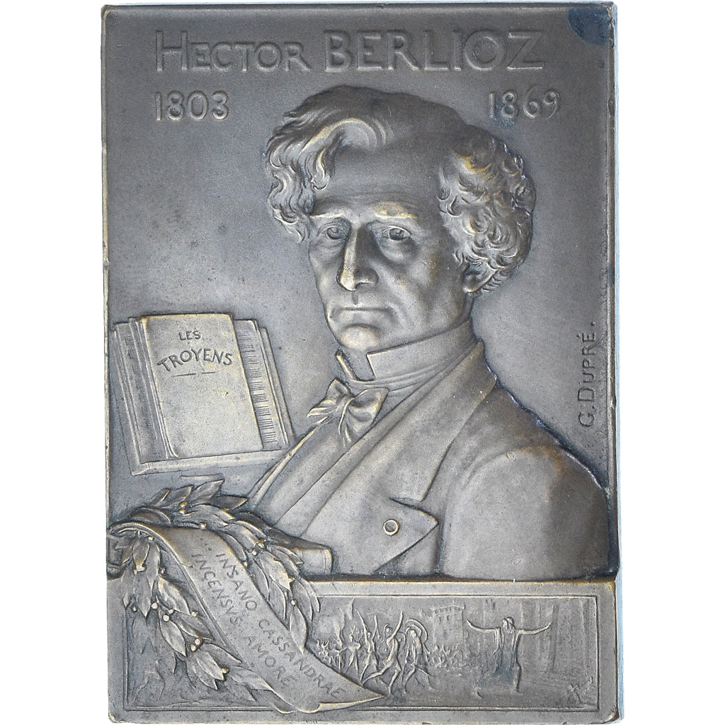 Francia, medalla, Grenoble et la Côte-Saint-André à Hector Berlioz, Musique