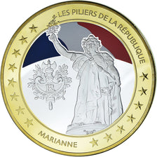 France, Médaille, Les piliers de la République, Marianne, Politics, SPL+