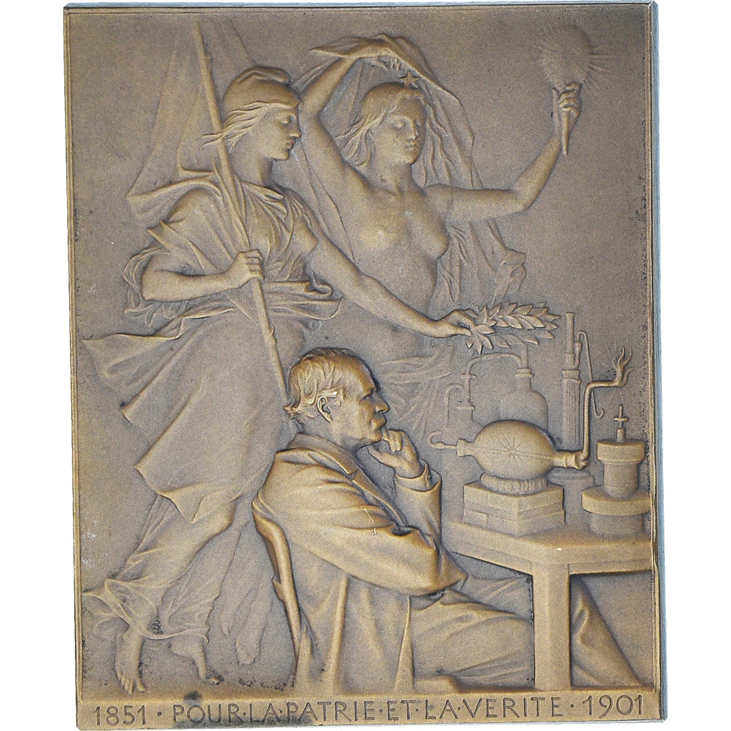 Francia, medalla, Marcelin Berthelot, Sciences & Technologies, 1901, Chaplain