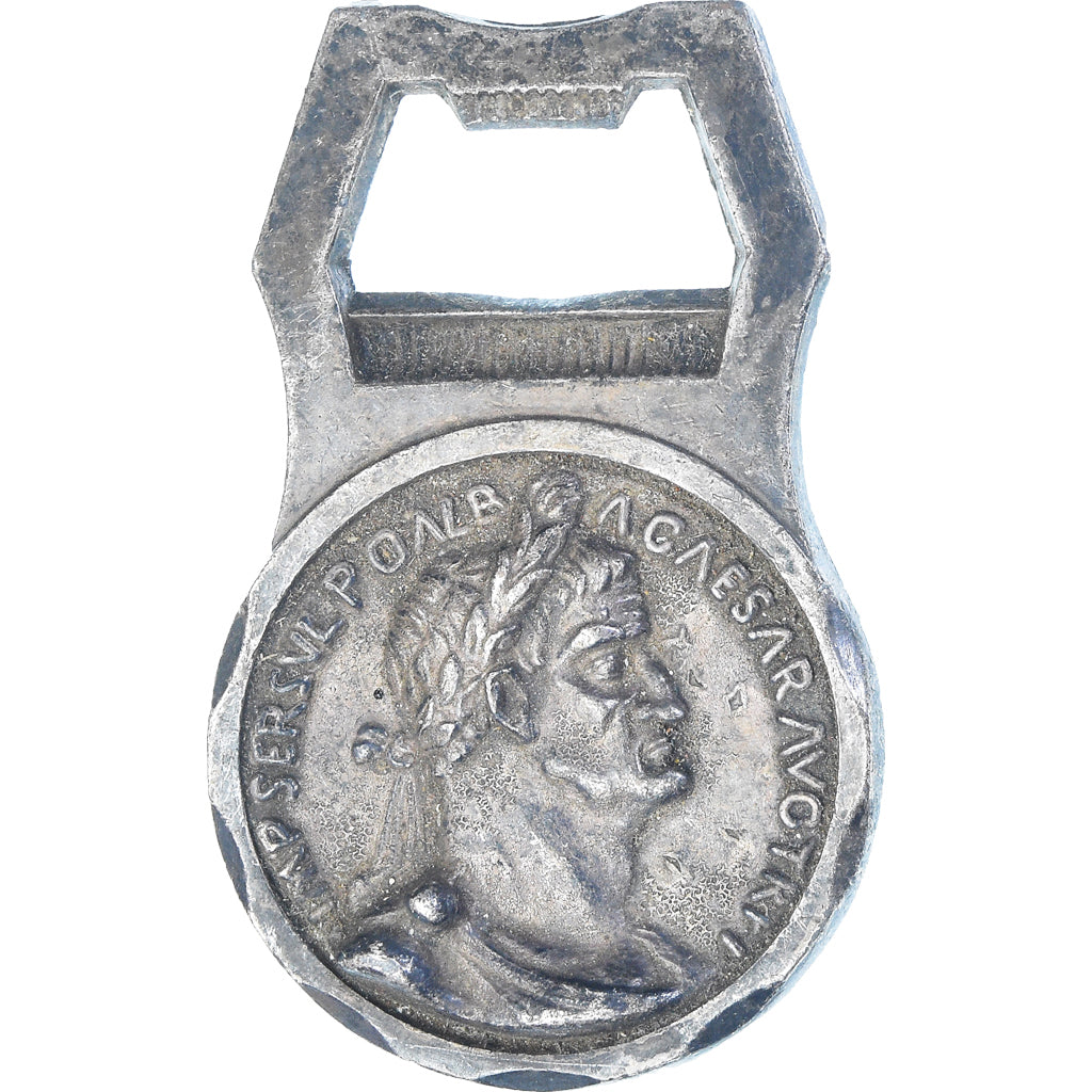 France, Medal, Décapsuleur, Vitellius Imperator, EF(40-45), Silvered Metal