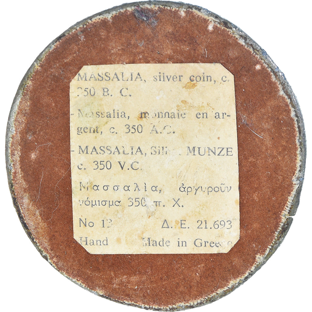 Frankreich, Medaille, Reproduction, Massalia, History, S+, Tin-Zinc