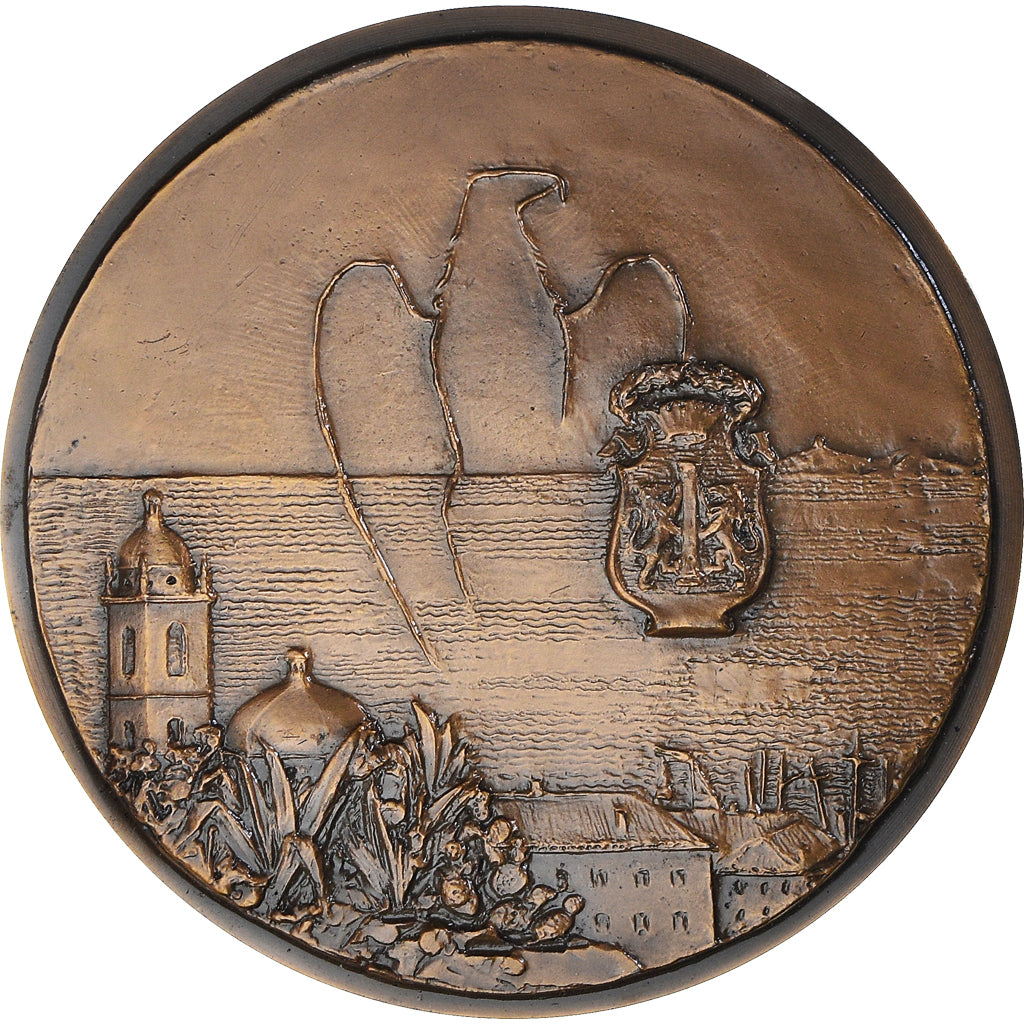 Frankreich, Medaille, Napoléon Bonaparte, Ville d'Ajaccio, History, 1978