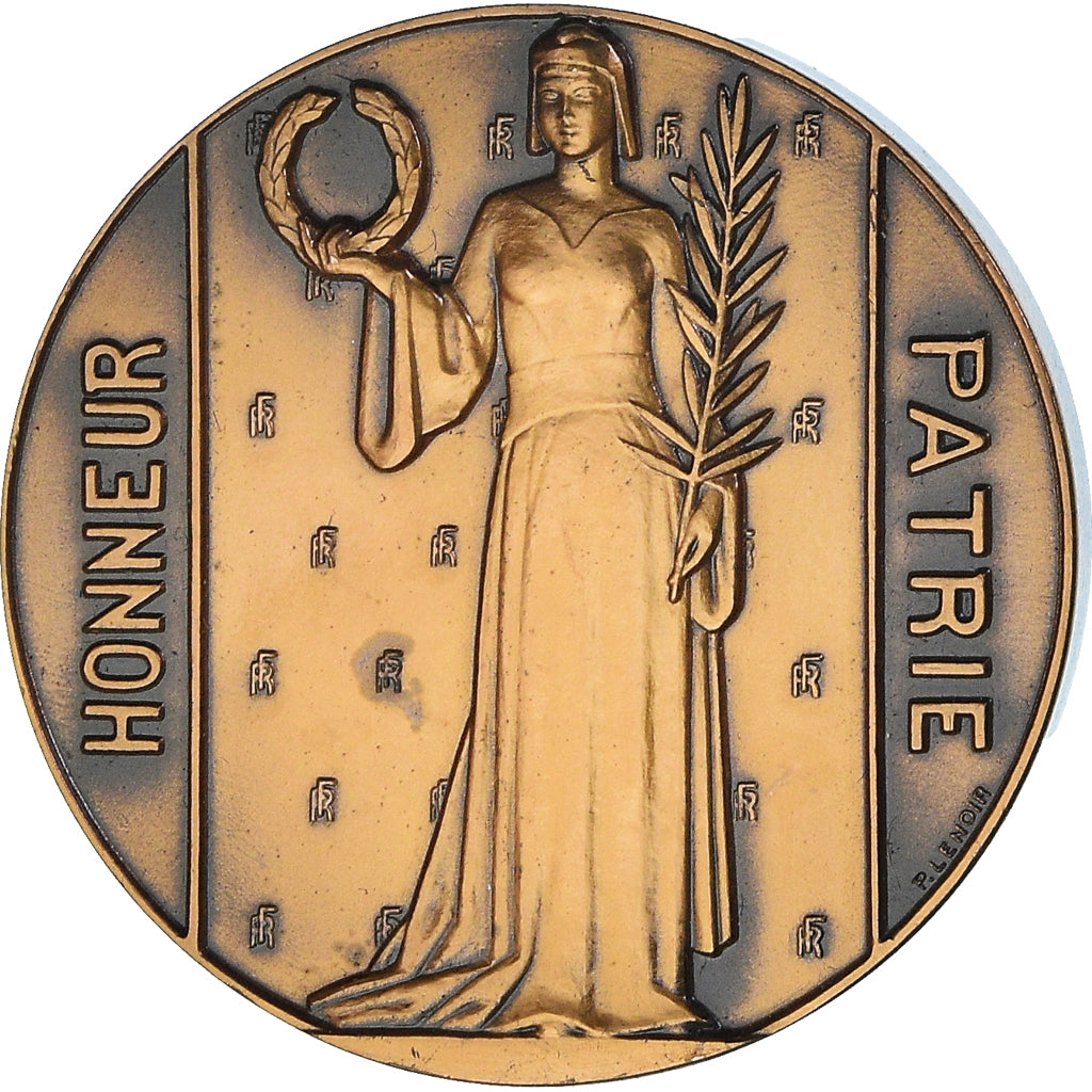 Frankreich, Medaille, Groupement National des Réfractaires et Maquisards, WAR